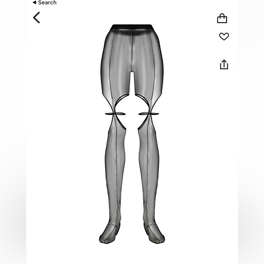 Nensii Dojaka Cut-Out Knee Tights